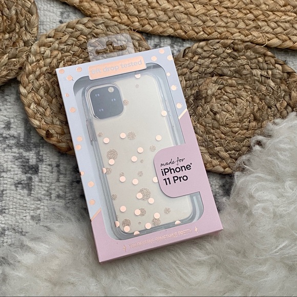 iPhone 11pro gold polka dot case phone case iPhone - Picture 5 of 5